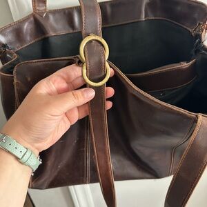 Liz Claiborne Brown vintage leather Bag